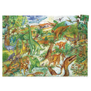DJECO Dinosaurs + booklet - 100 pcs Puzzles