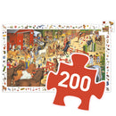 DJECO Horse Riding - 200 pcs Puzzles