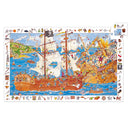 DJECO Pirates - 100 pcs Puzzles
