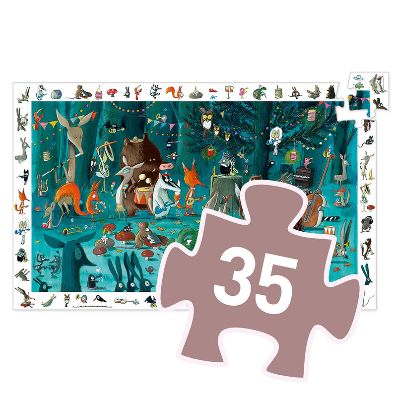 DJECO The Orchestra - 35 pcs Puzzles