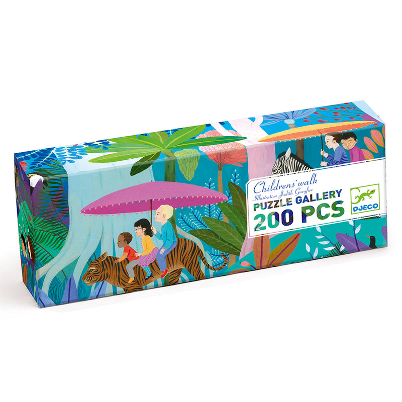 DJECO Children's walk - 200 pcs Puzzles
