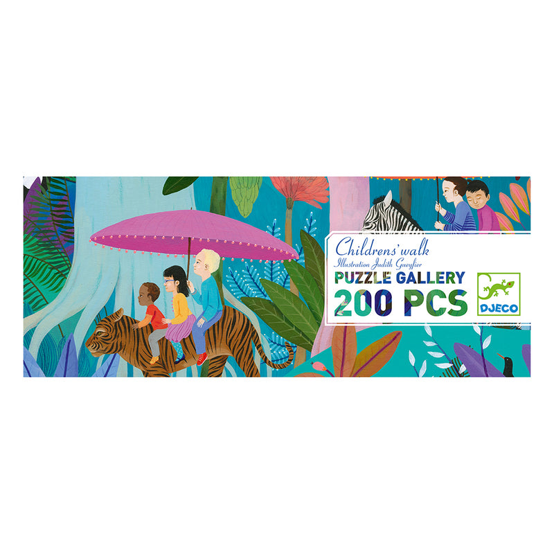 DJECO Children's walk - 200 pcs Puzzles