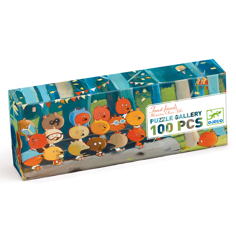 DJECO Forest Friends - 100 pcs Puzzles