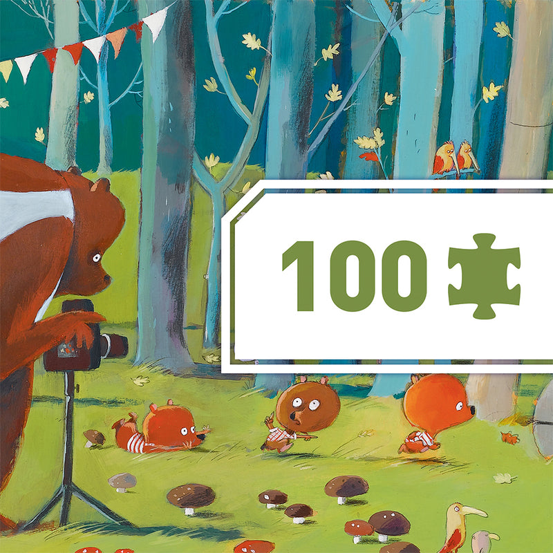 DJECO Forest Friends - 100 pcs Puzzles