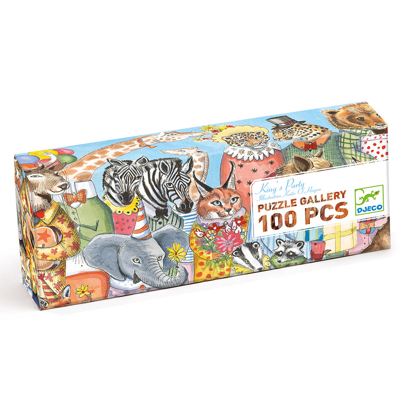 DJECO King party - 100 pcs Puzzles
