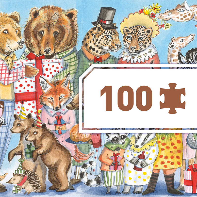 DJECO King party - 100 pcs Puzzles