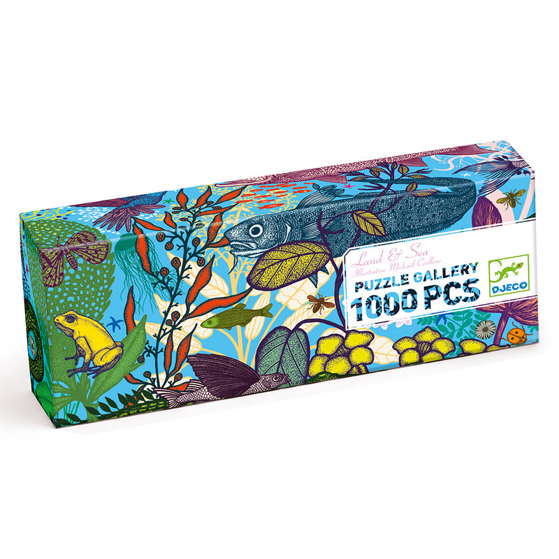 DJECO Land and Sea - 1000 pcs Puzzles