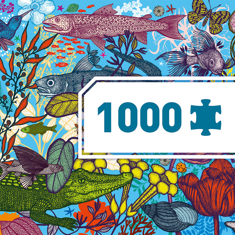 DJECO Land and Sea - 1000 pcs Puzzles