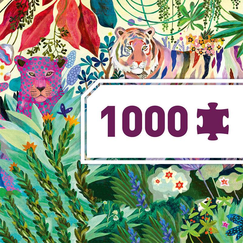 DJECO Rainbow Tigers - 1000 pcs Puzzles