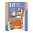 DJECO Animal World mosaics frame DIY artwork