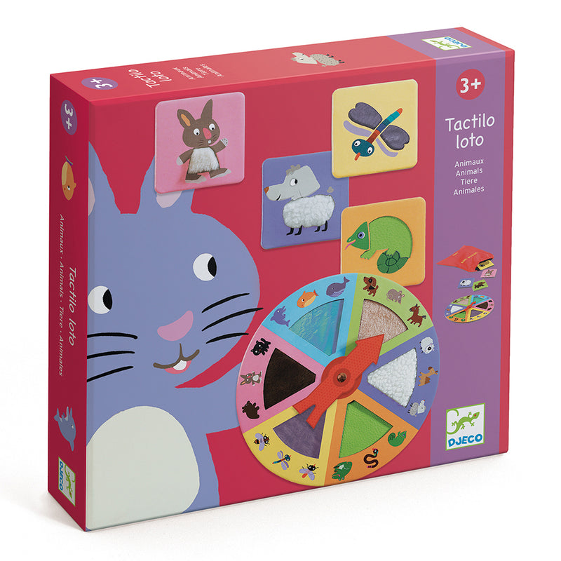DJECO Tactilo loto Animals - Educational Games