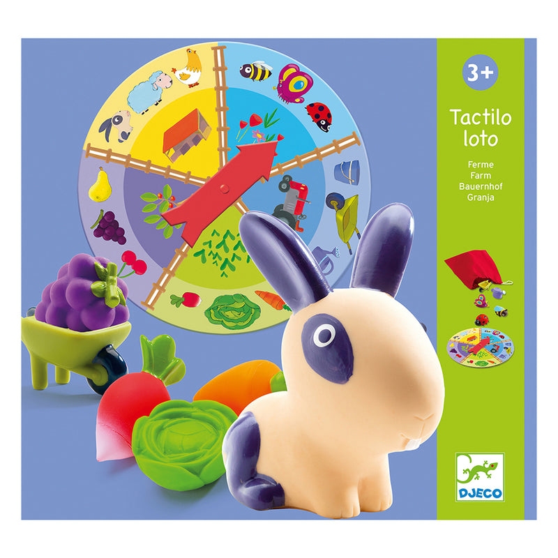 DJECO Tactilo loto Farm - Educational Games