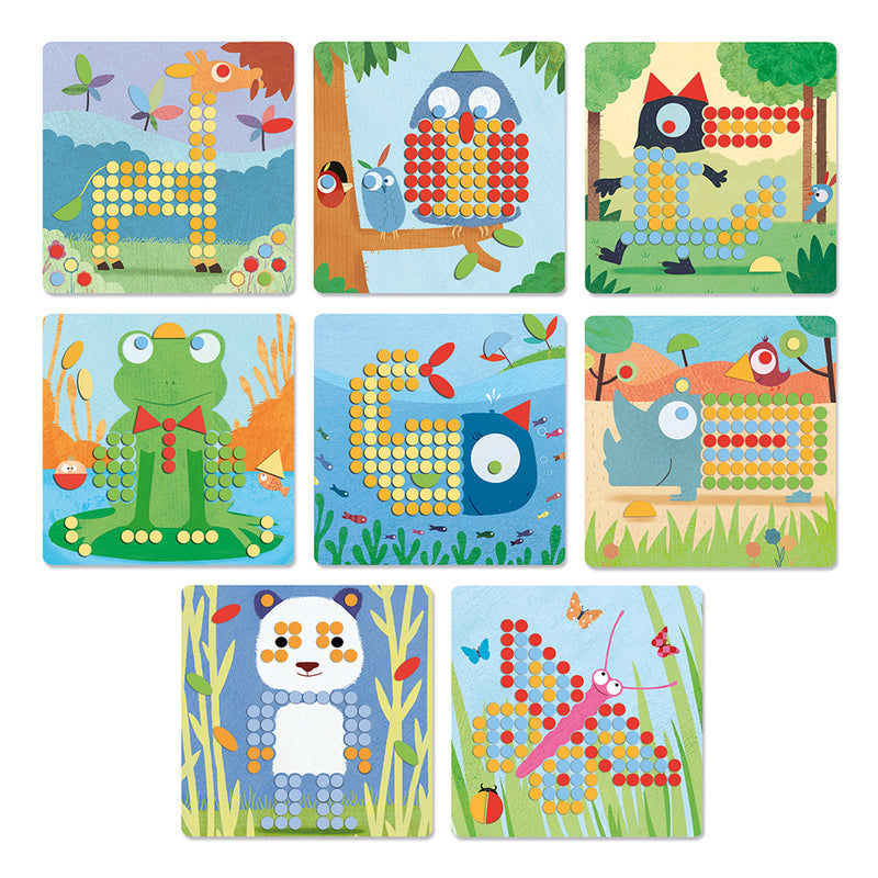 DJECO Mosaico rigolo - Educational Games