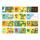 DJECO Hide and Seek Puzzle Duo - Educational Games