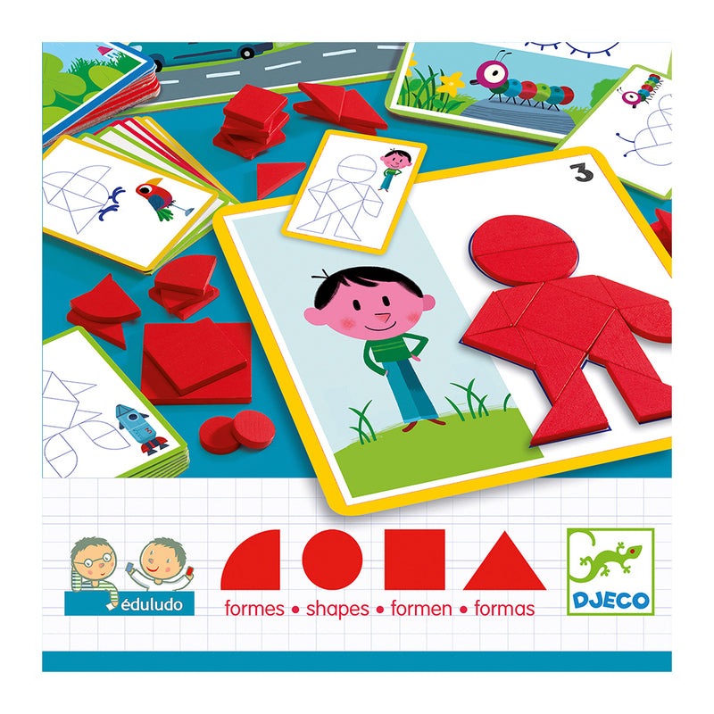 DJECO Eduludo - Shapes - Educational Games