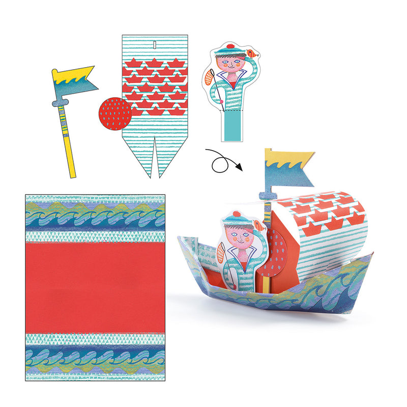 DJECO Floating boats Origami