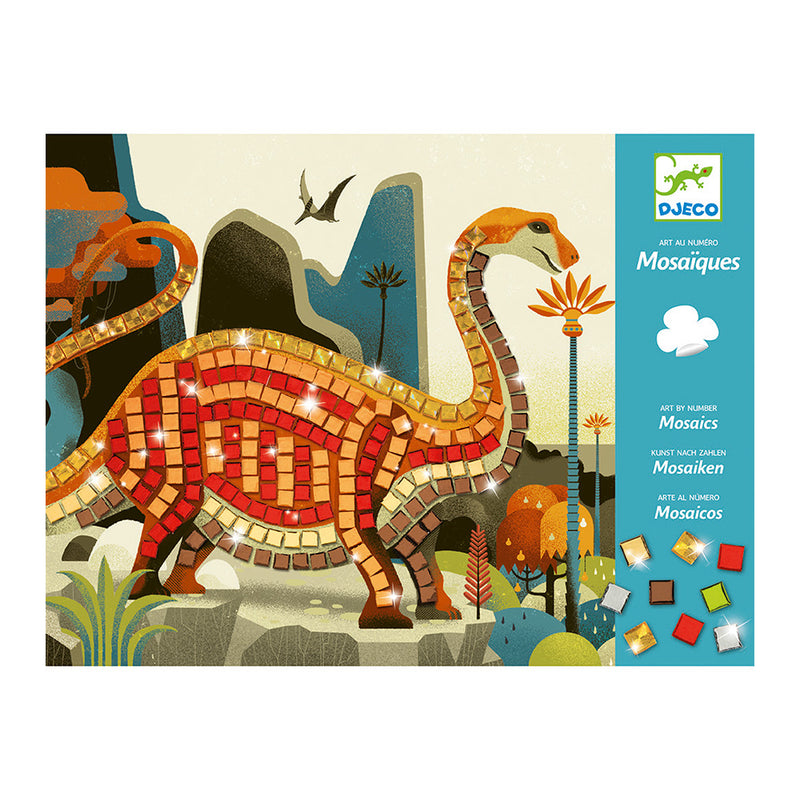 DJECO Dinosaurs Mosaics