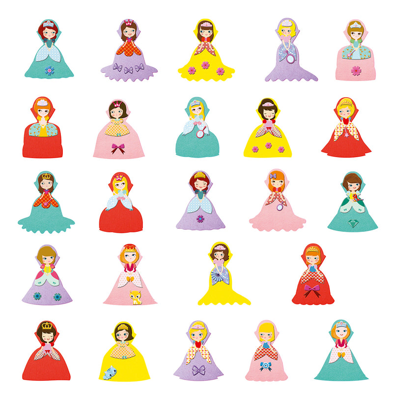 DJECO I Love Princesses Sticker Activity