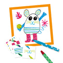DJECO Funny Animals Draw Together For Young Children