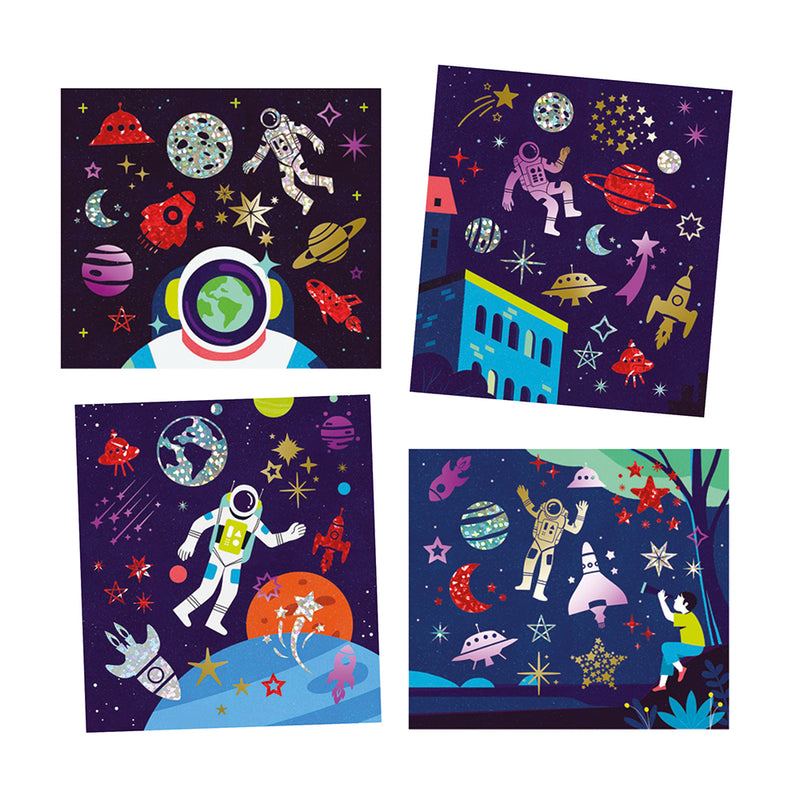 DJECO Cosmos Artistic Patch For Older Children