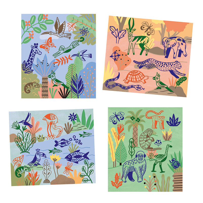 DJECO Wilderness Artistic Patch For Older Children