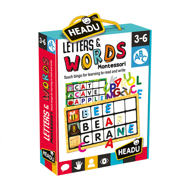 HEADU Letters & Words Montessori