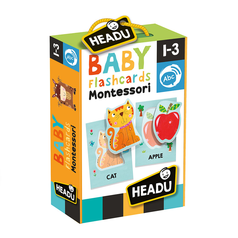 HEADU Baby Flashcards Montessori