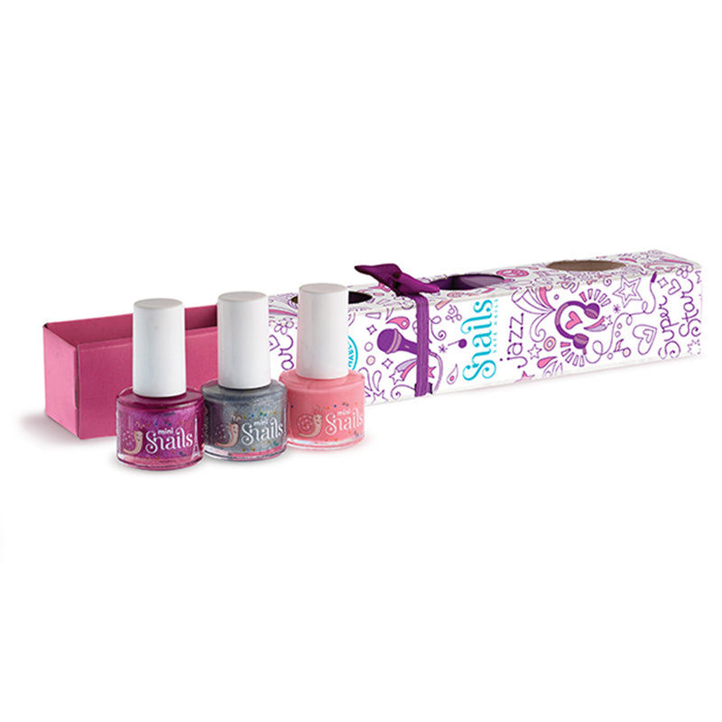 Snails Safe Nails Mini Snails 3pack Music - Nail Polish for Kids