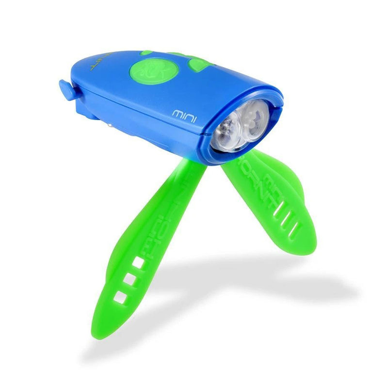 Mini Hornit Green / Blue Horn and Light