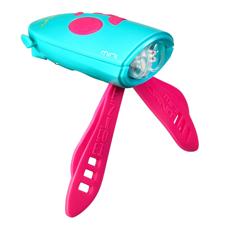 Mini Hornit Pink/Turquoise Horn and Light