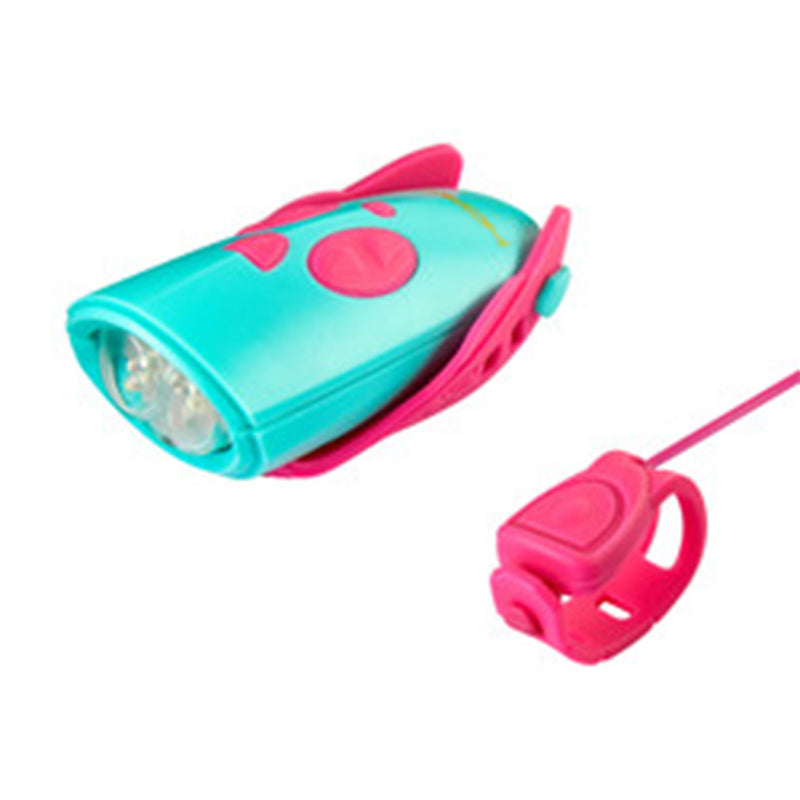 Mini Hornit Pink/Turquoise Horn and Light
