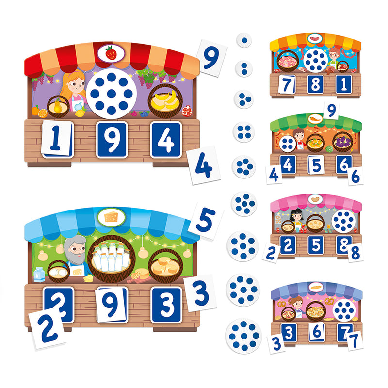 HEADU 123 Touch Bingo Montessori