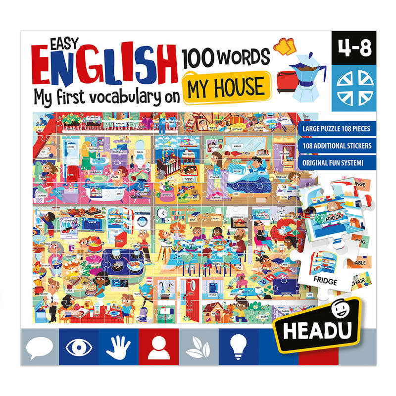 HEADU Easy English 100 Words - My House