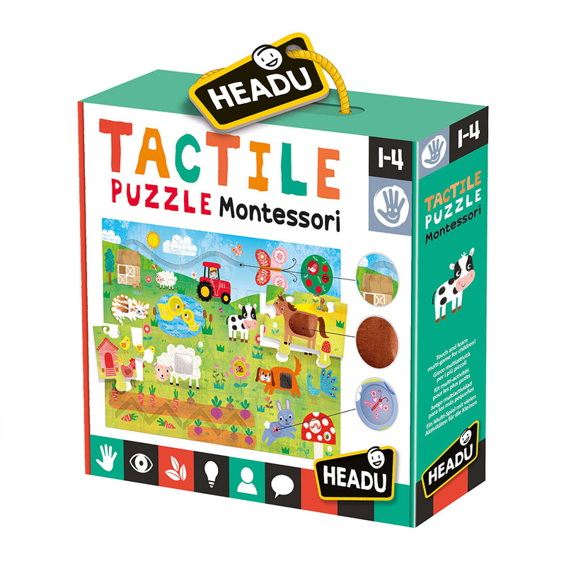HEADU Tactile Puzzle Montessori