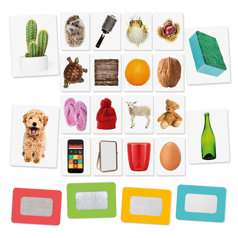 HEADU Flashcards Tactile Montessori