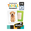 HEADU Flashcards Tactile Montessori