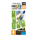 HEADU Flashcards Find 123 Magic Pen