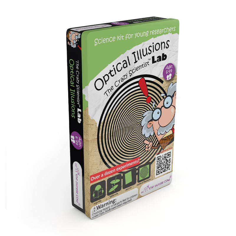 The Purple Cow Crazy Scientist LAB Optical Illusions