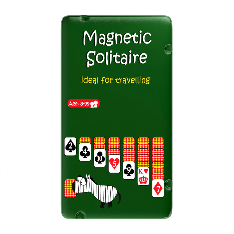 The Purple Cow Magnetic Travel Games: Solitaire