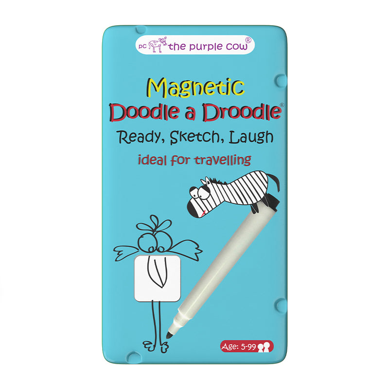 The Purple Cow Magnetic Travel Games: Doodle a Droodle