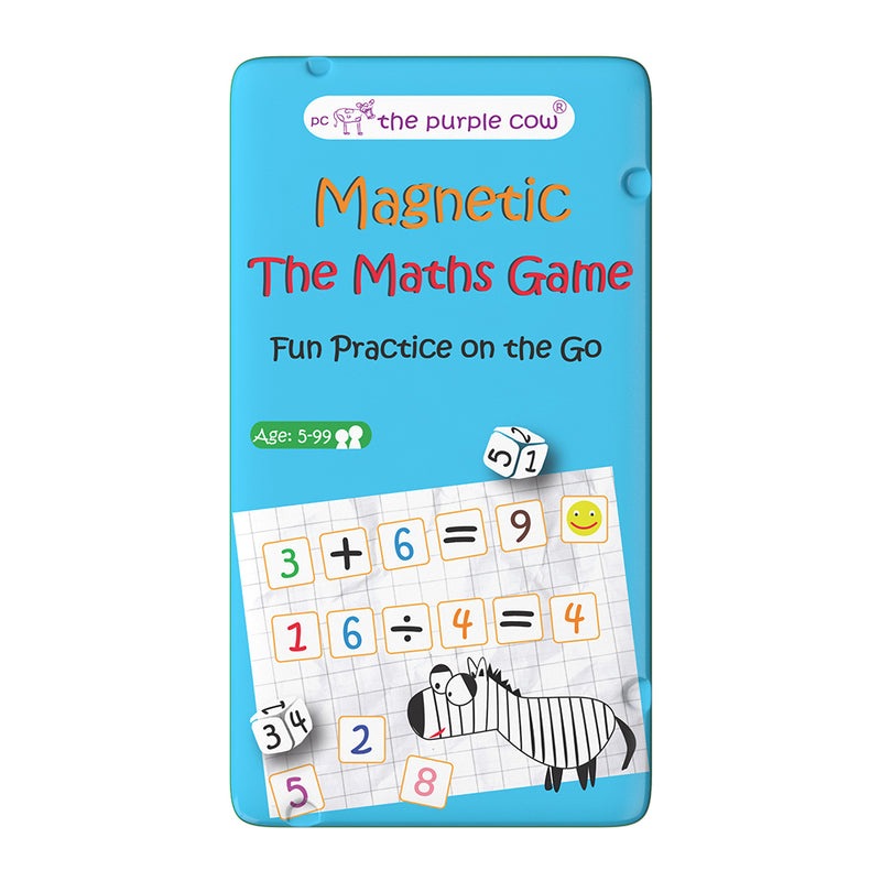 The Purple Cow Magnetic Travel Games: The Maths Game