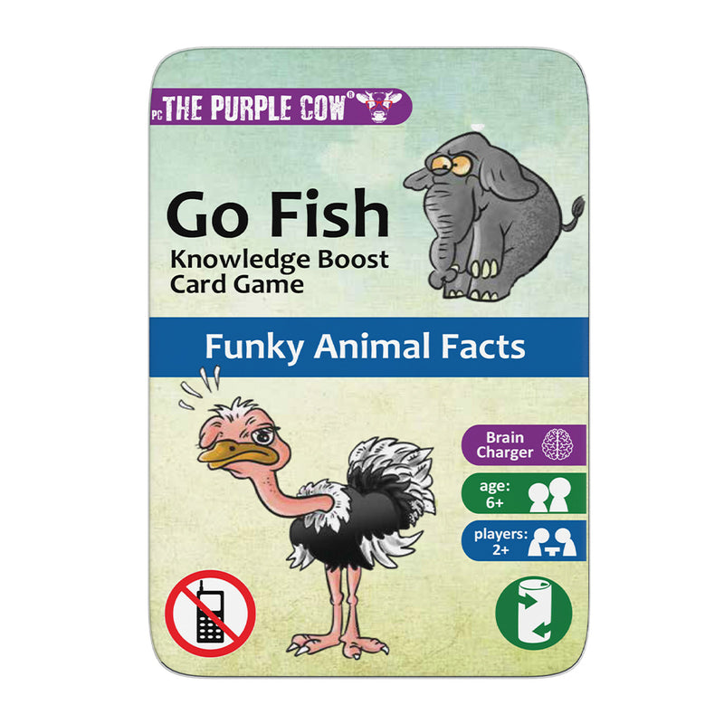 The Purple Cow GO FISH Funky Animal Facts