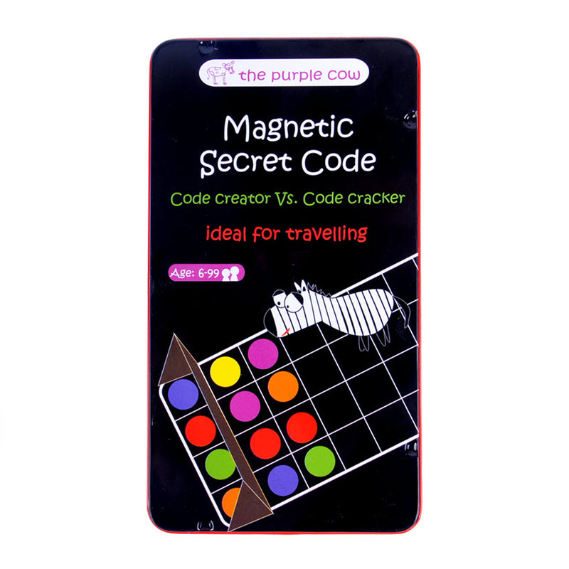 The Purple Cow Magnetic Travel Games: Secret Code