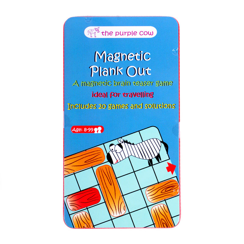 The Purple Cow Magnetic Travel Games: Plank Out