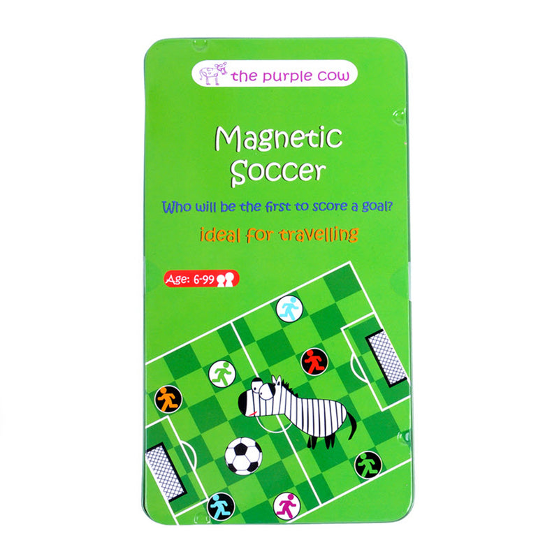 The Purple Cow Magnetic Travel Games: Soccer