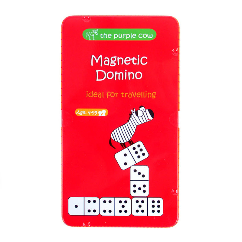 The Purple Cow Magnetic Travel Games: Domino