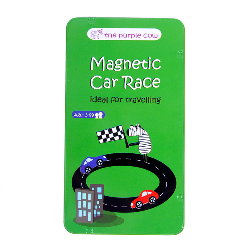 The Purple Cow Magnetic Travel Games: Car Race