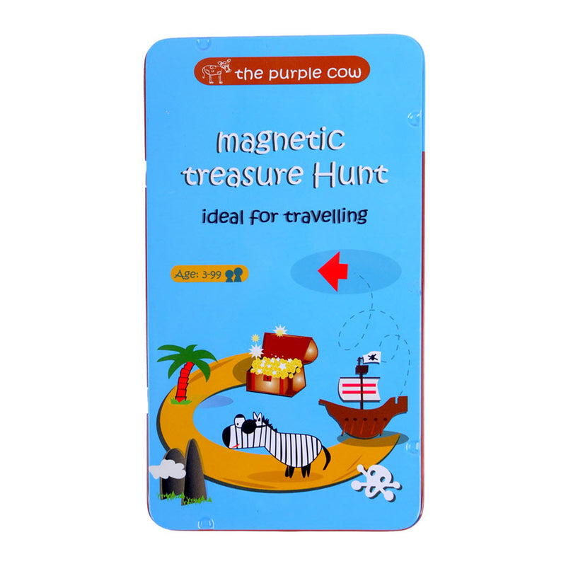 The Purple Cow Magnetic Travel Games: Treasure Hunt