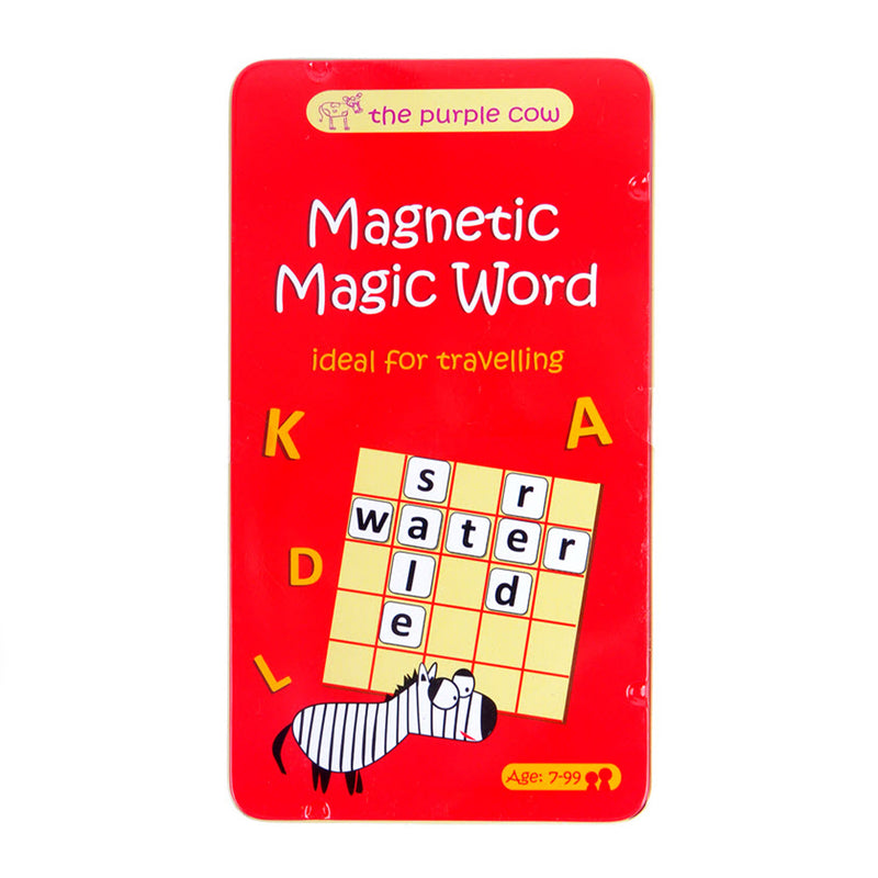 The Purple Cow Magnetic Travel Games: Magic Word