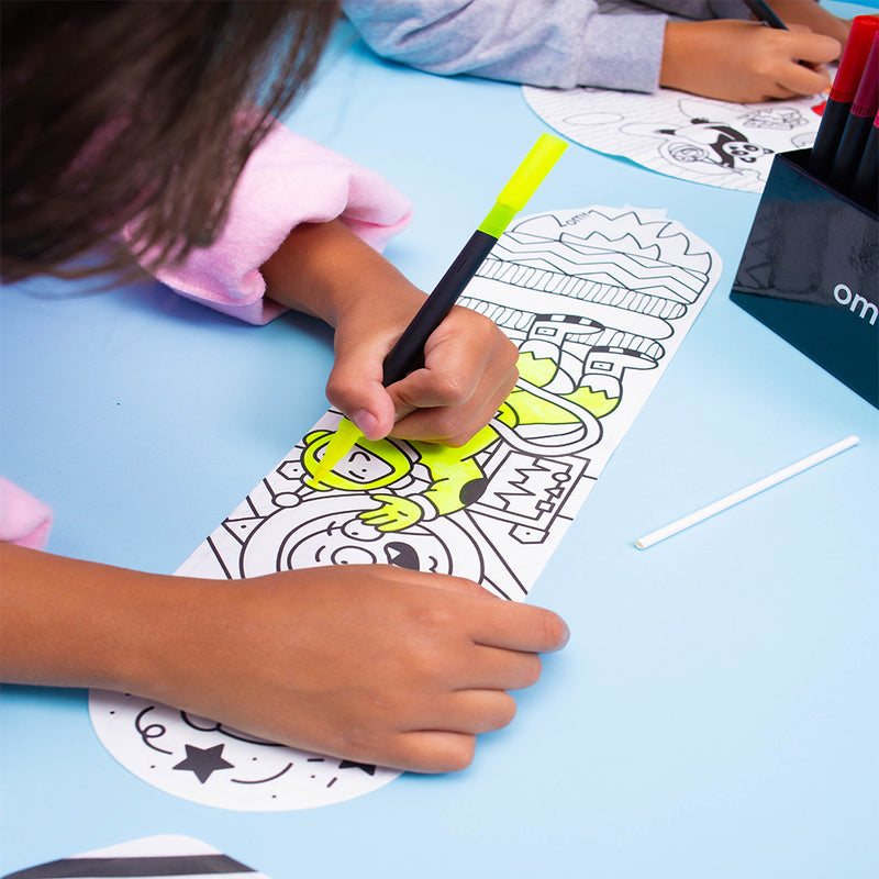 Giant Coloring Poster - Superhero